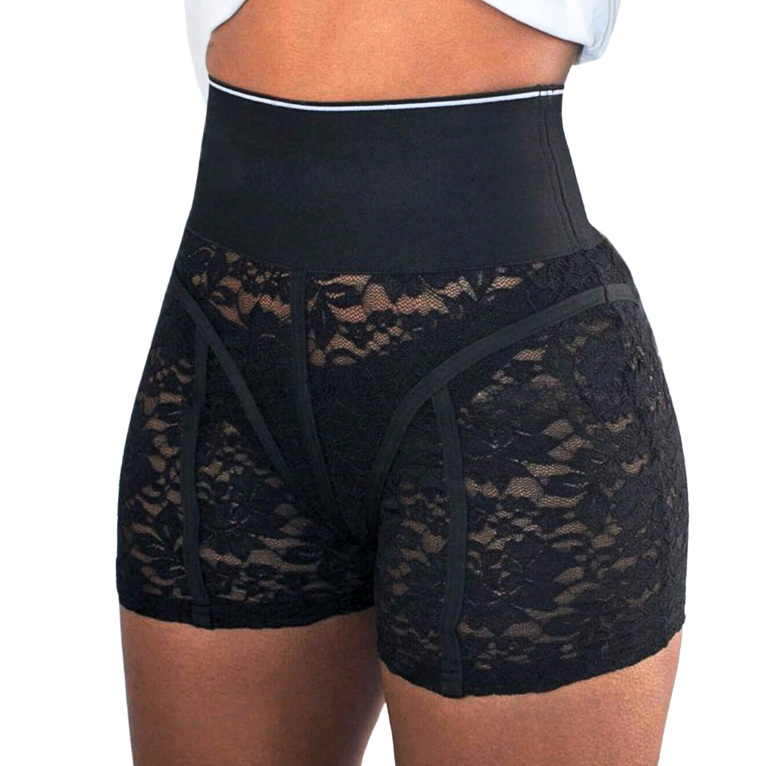 High Waist Lace Short