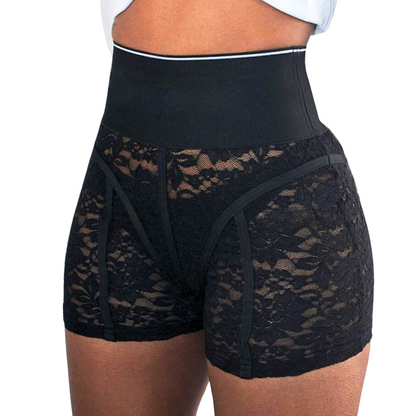 High Waist Lace Short