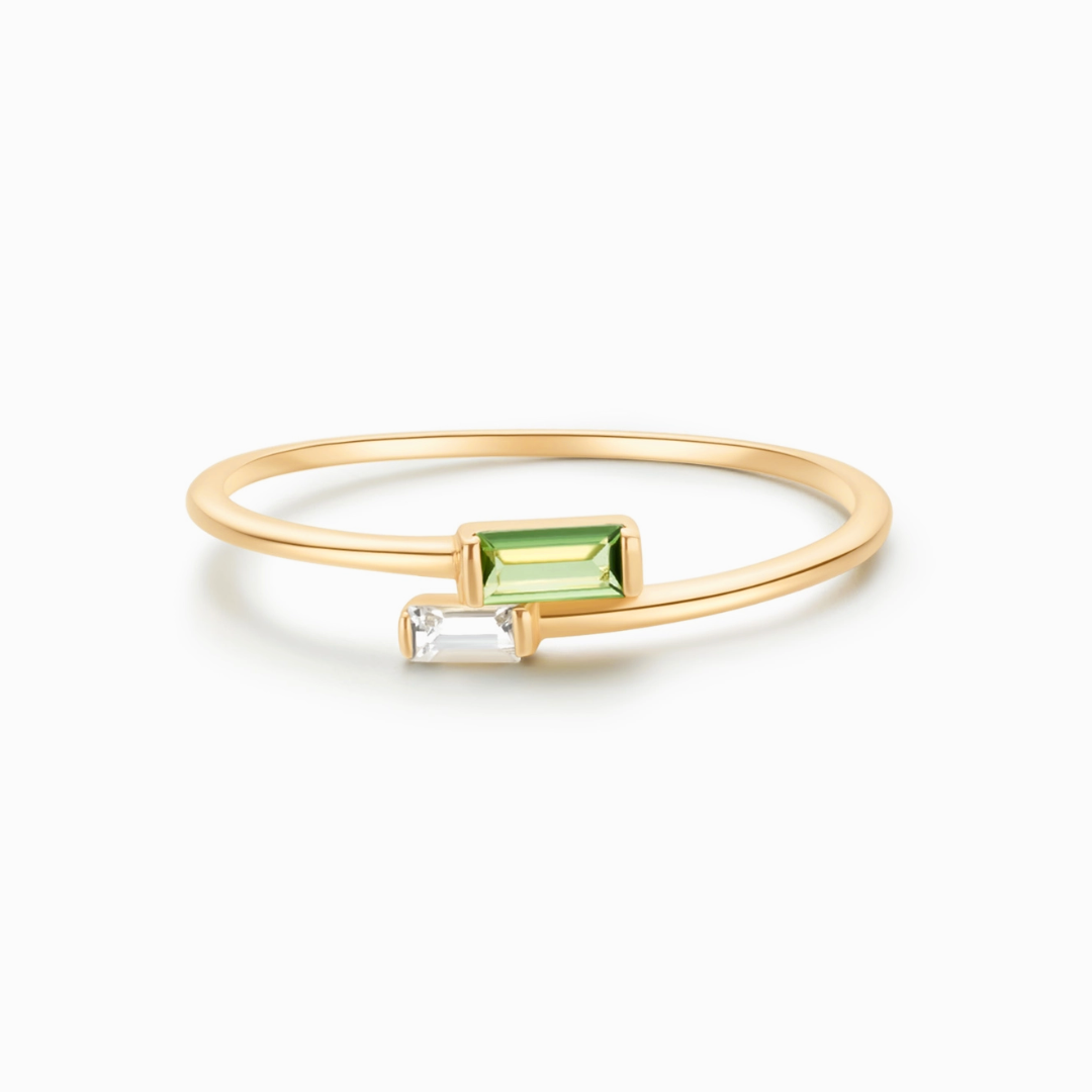 Vert Solid Gold Ring