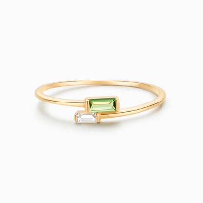 Vert Solid Gold Ring