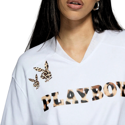 Cheetah Playboy Jersey Tee