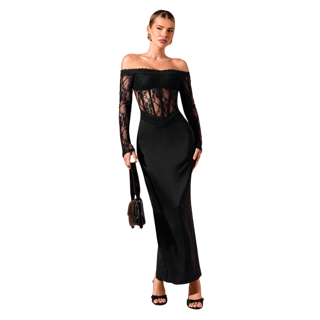 Sweetheart Sheer Corset Bodycon