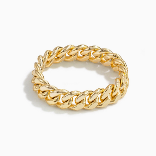 Gold Chain Ring