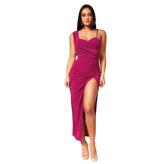 Pink High Power Bodycon Dress